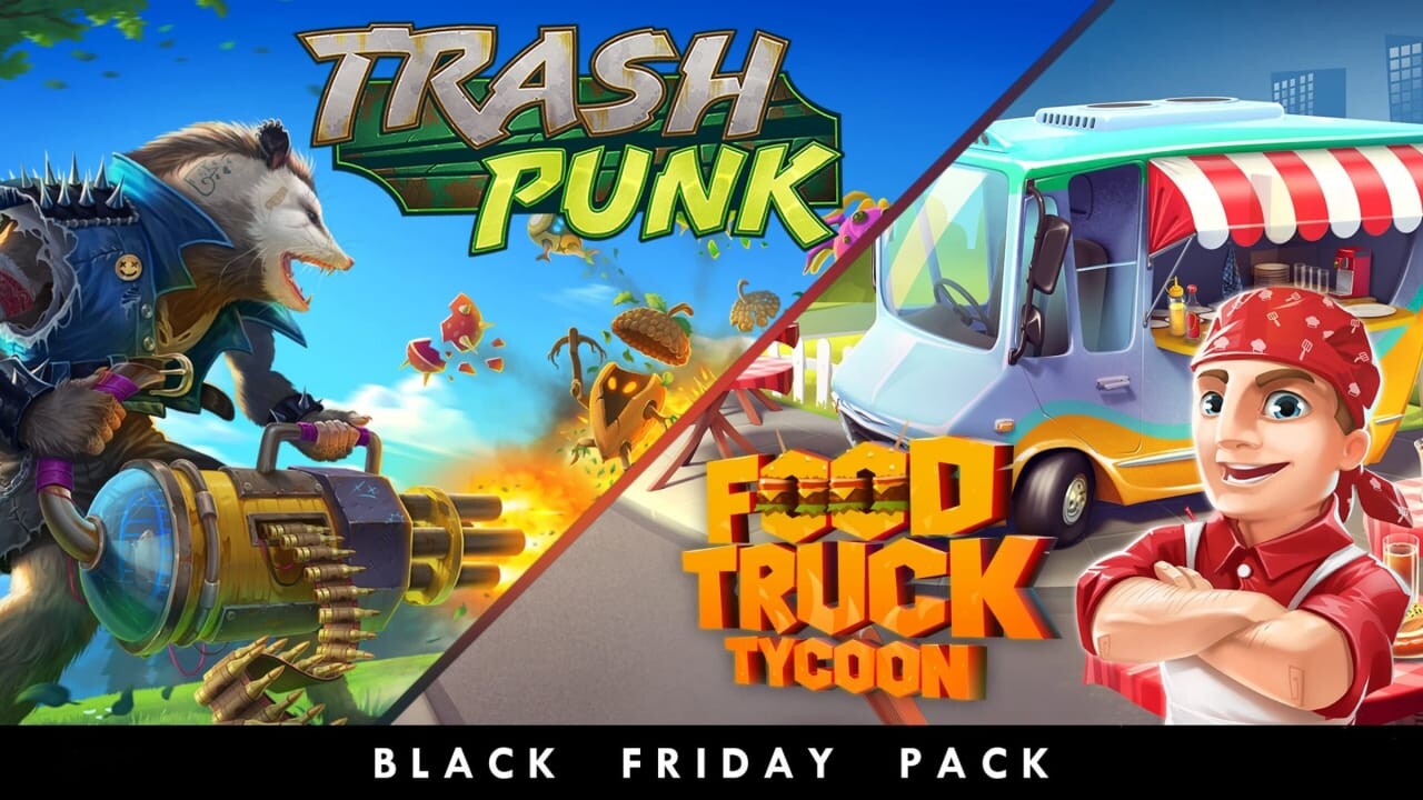 二合一游戏 垃圾朋克&餐车大亨丨2 in 1 Trash Punk & Food Truck Tycoon