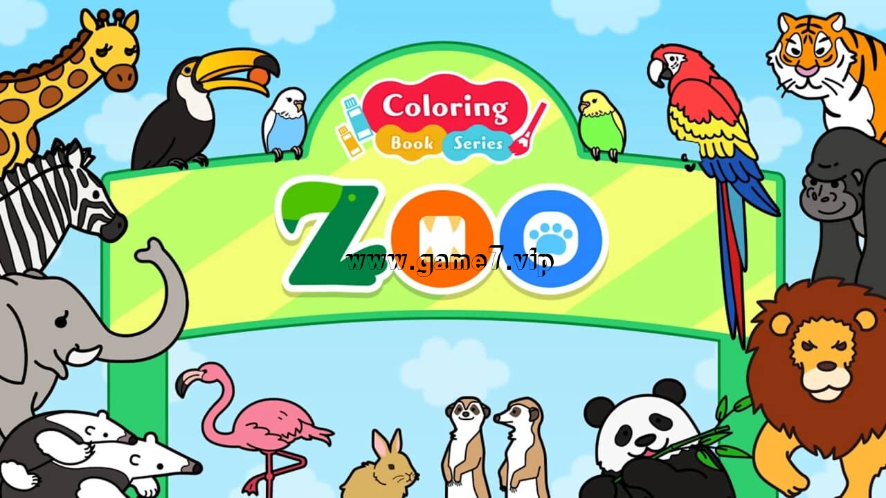 来玩着色画吧 动物园丨Coloring book series Zoo