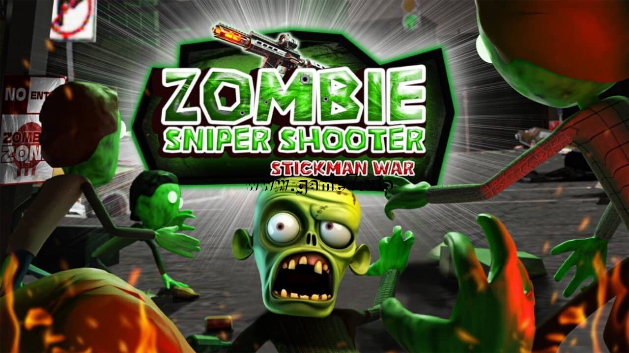 僵尸狙击手射击：火柴人战争丨Zombie Sniper Shooter: Stickman War