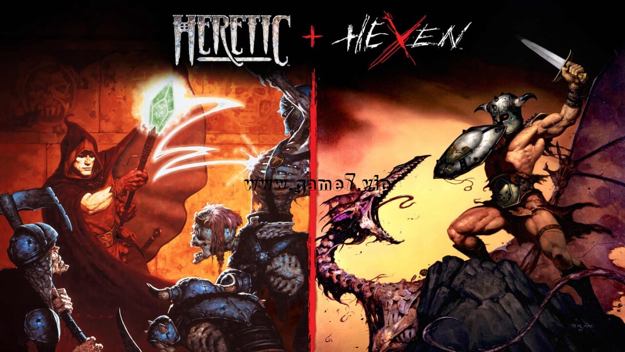 毁灭巫师1+2丨Heretic + Hexen