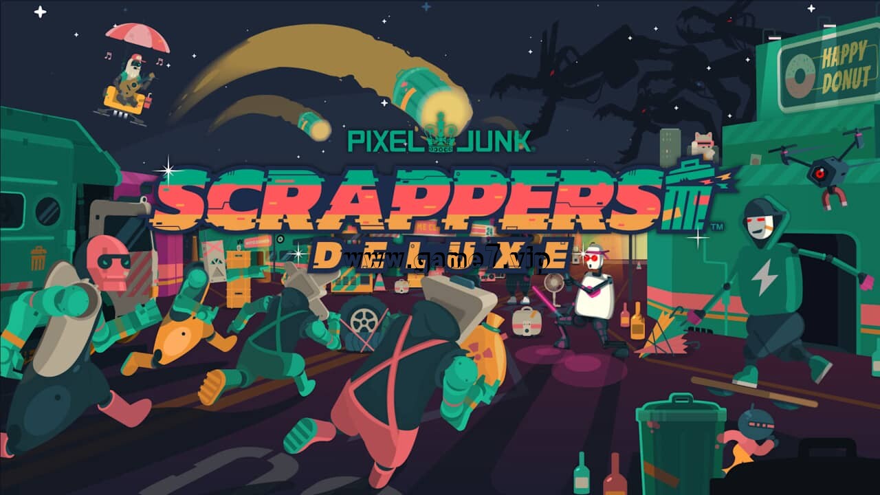 像素垃圾 回收者丨PixelJunk Scrappers Deluxe