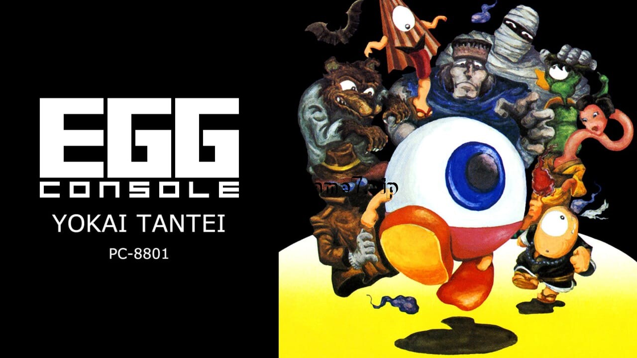 EGG掌机 YOKAI TANTEI PC-8801丨EGGCONSOLE YOKAI TANTEI PC-8801
