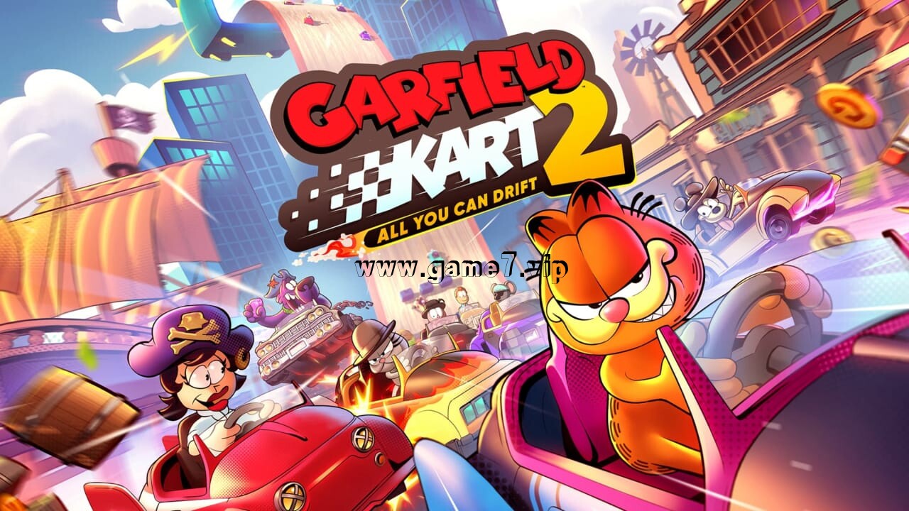 加菲猫卡丁车2：无限漂移丨Garfield Kart 2 – All You Can Drift