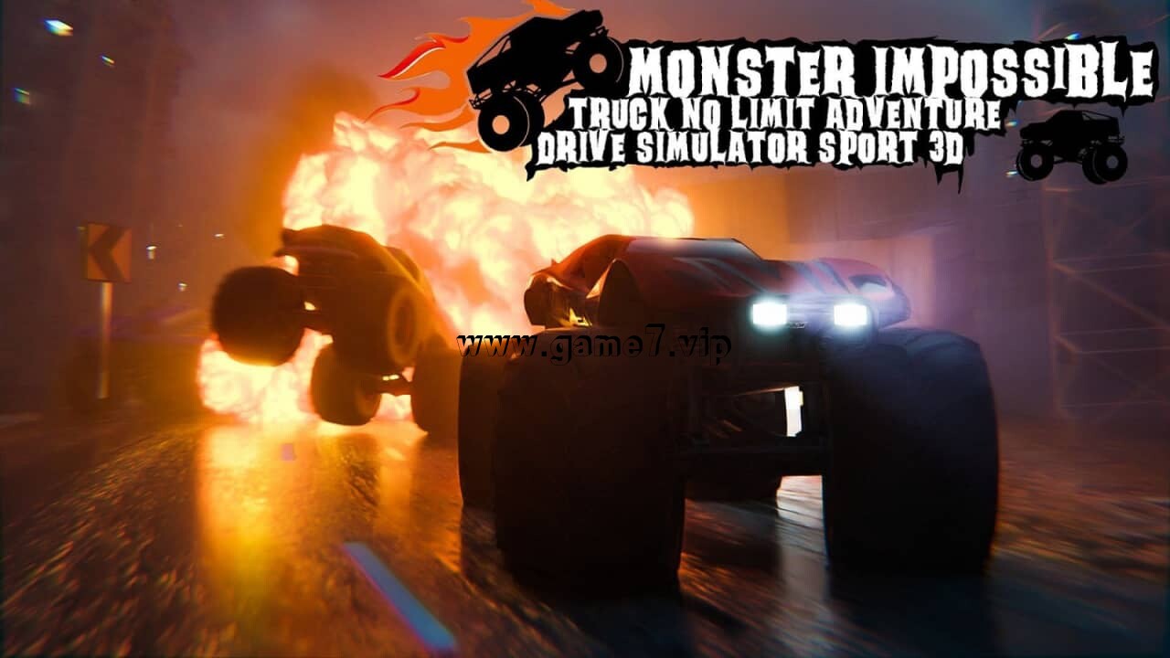 怪物不可能的卡车无限冒险驾驶模拟器运动3D丨Monster Impossible Truck No Limit Adventure Drive Simulator Sport 3D