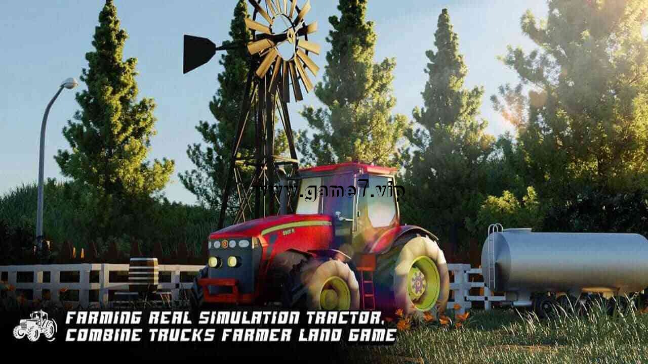 农业真实模拟拖拉机，联合卡车农民土地游戏丨Farming Real Simulation Tractor, Combine Trucks Farmer Land Game