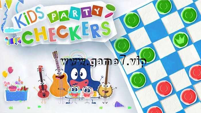儿童派对跳棋丨Kids Party Checkers