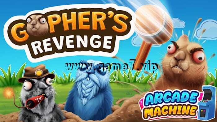街机：地鼠的复仇丨Arcade Machine Gopher’s Revenge