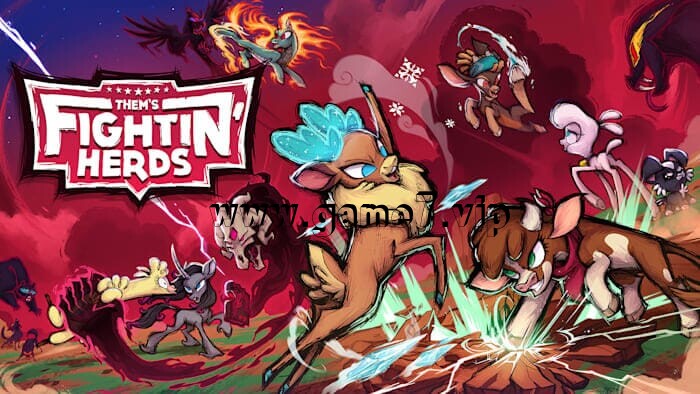群马乱斗丨Them’s Fightin’ Herds
