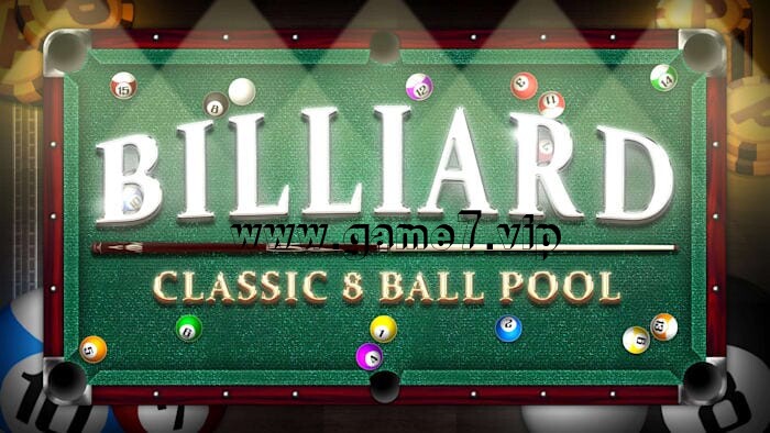 台球：经典8球台球丨Billiard Classic 8 Ball Pool