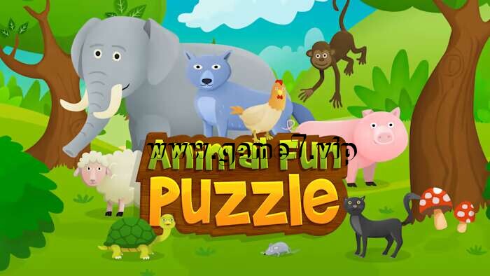 动物趣味拼图 – 幼儿和儿童的学前和幼儿园学习和趣味游戏丨Animal Fun Puzzle Preschool and kindergarten learning and fun game for toddlers and kids