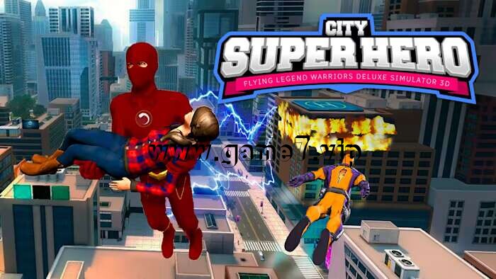 城市超级英雄3D – 飞行传奇战士豪华模拟器丨City Super Hero 3D Flying Legend Warriors Deluxe Simulator