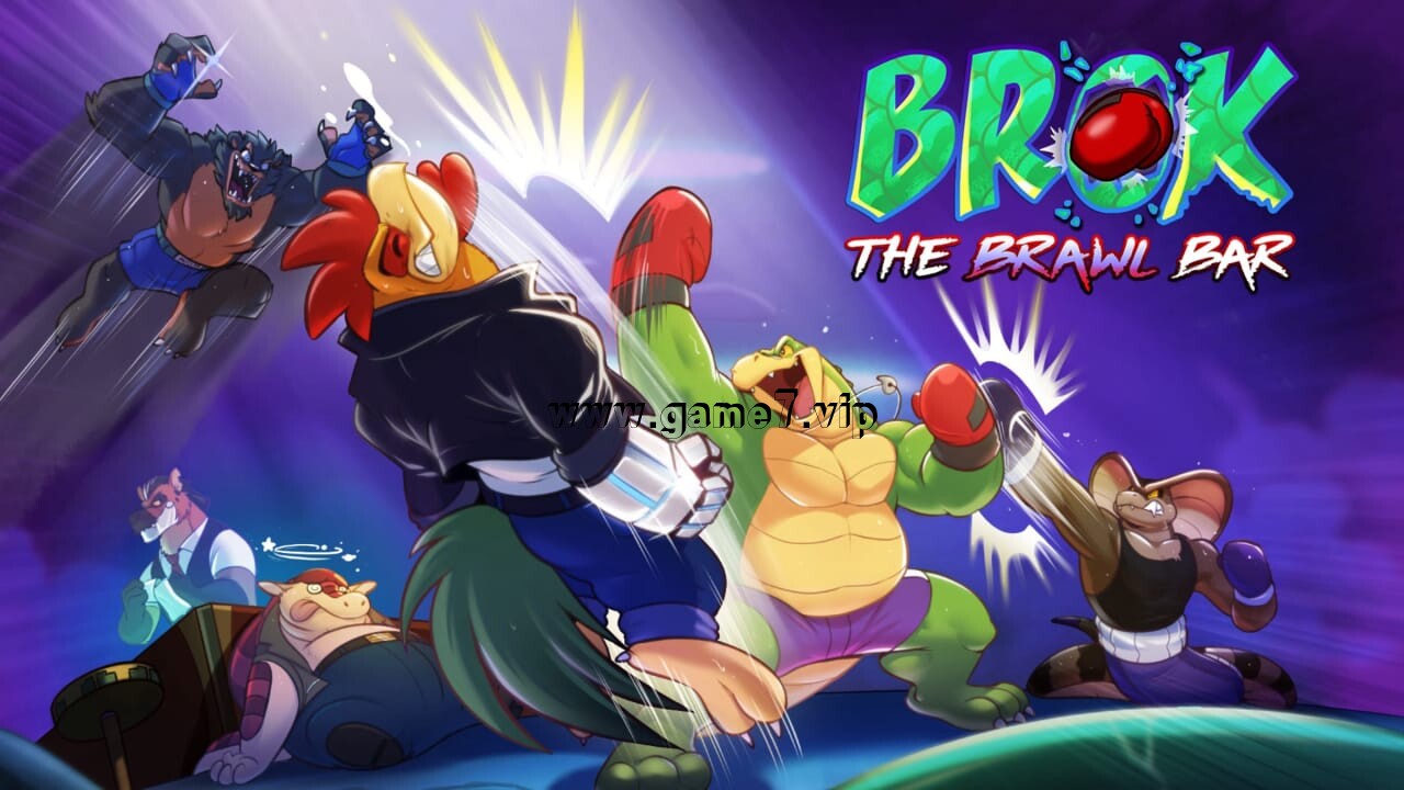 鳄鱼侦探布罗格：乱斗酒吧丨BROK: The Brawl Bar