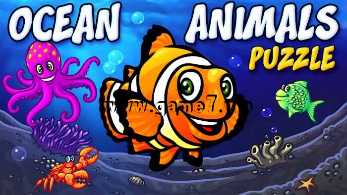 海洋动物拼图丨Ocean Animals Puzzle