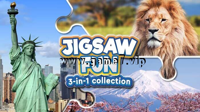 拼图乐趣：3合1丨Jigsaw Fun 3-in-1 Collection