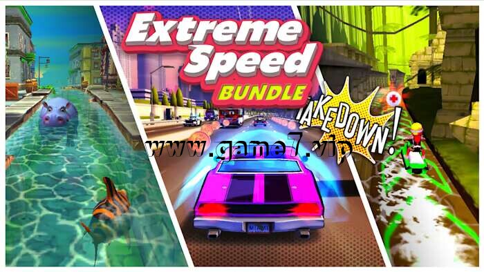 Extreme Speed Bundle Go! Fish Go! Adrenaline Rush, Jet Ski Rush