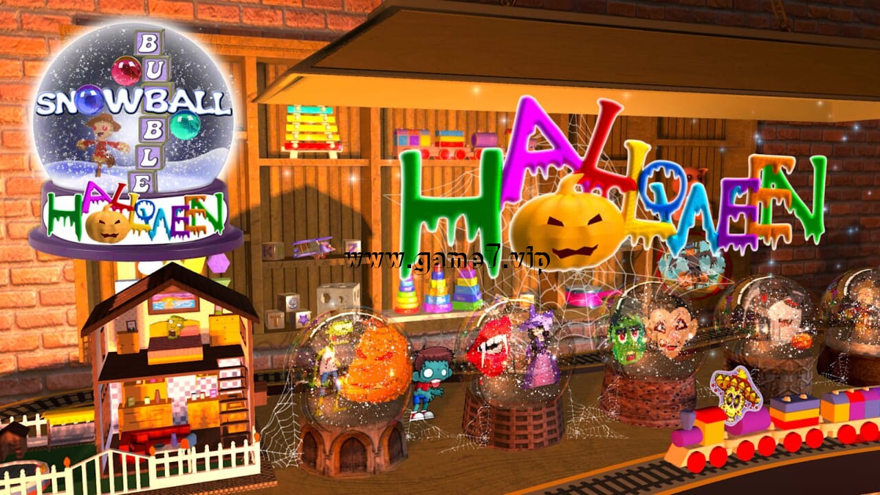 万圣雪球泡泡丨Halloween Snowball Bubble