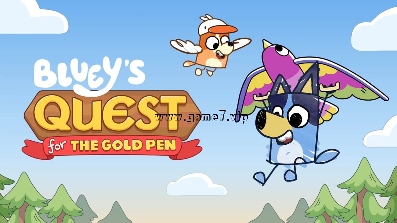 布鲁伊的寻找金色画笔之旅丨Bluey’s Quest For The Gold Pen