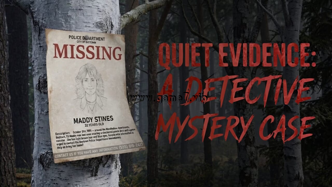 无声线索：侦探悬疑案件丨Quiet Evidence: A Detective Mystery Case